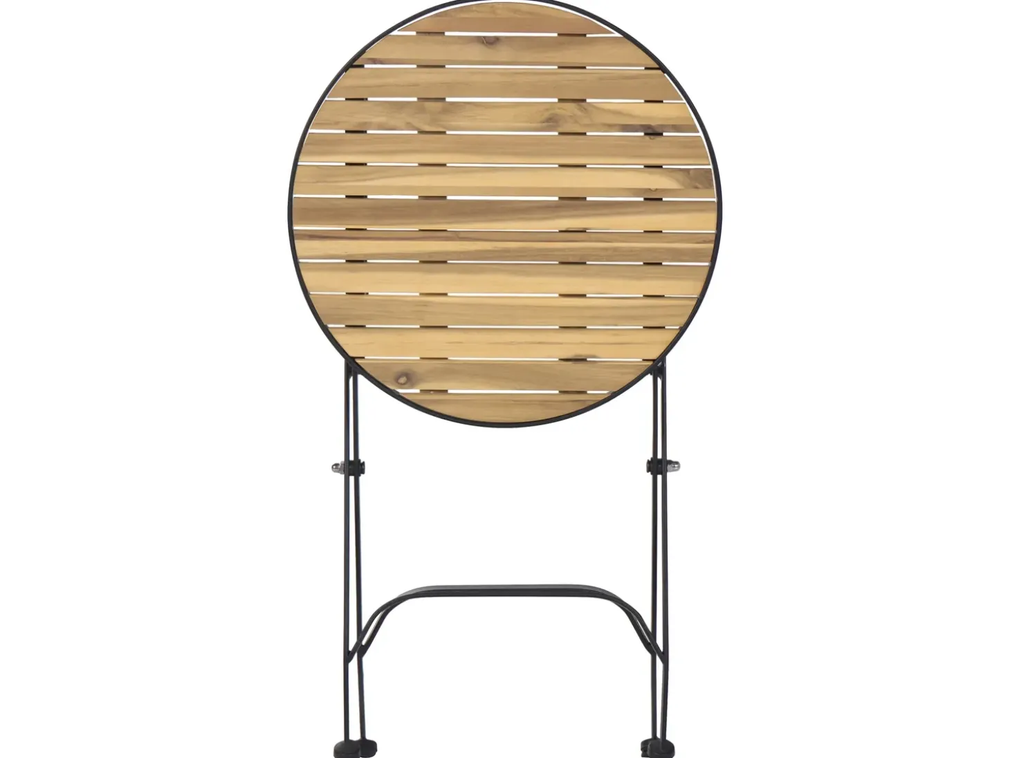 Udendørs sidebord LASCARI 45 cm 45 cm Akacietræ Lysebrun