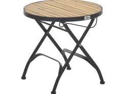 Udendørs sidebord LASCARI 45 cm 45 cm Akacietræ Lysebrun