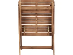 Udendørs sidebord PARAGGI 60 cm 60 cm Certificeret akacietræ Brun