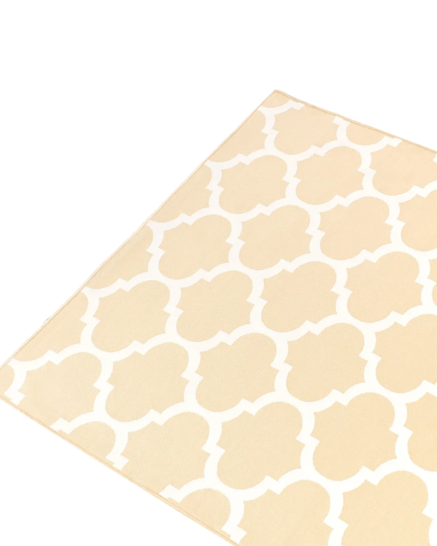 Udendørstæppe AKSU Beige 140 x 200 cm Kan vendes