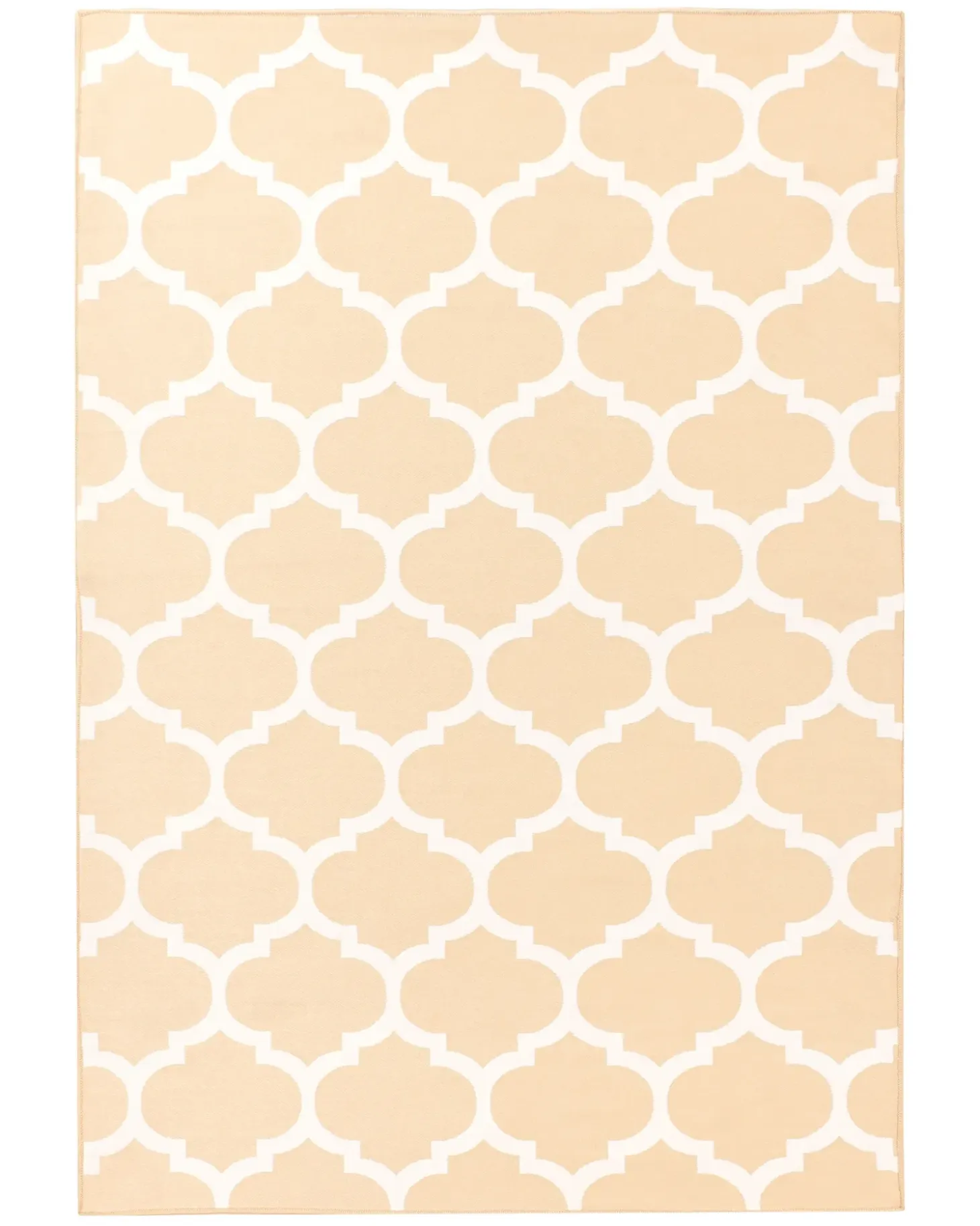 Udendørstæppe AKSU Beige 140 x 200 cm Kan vendes