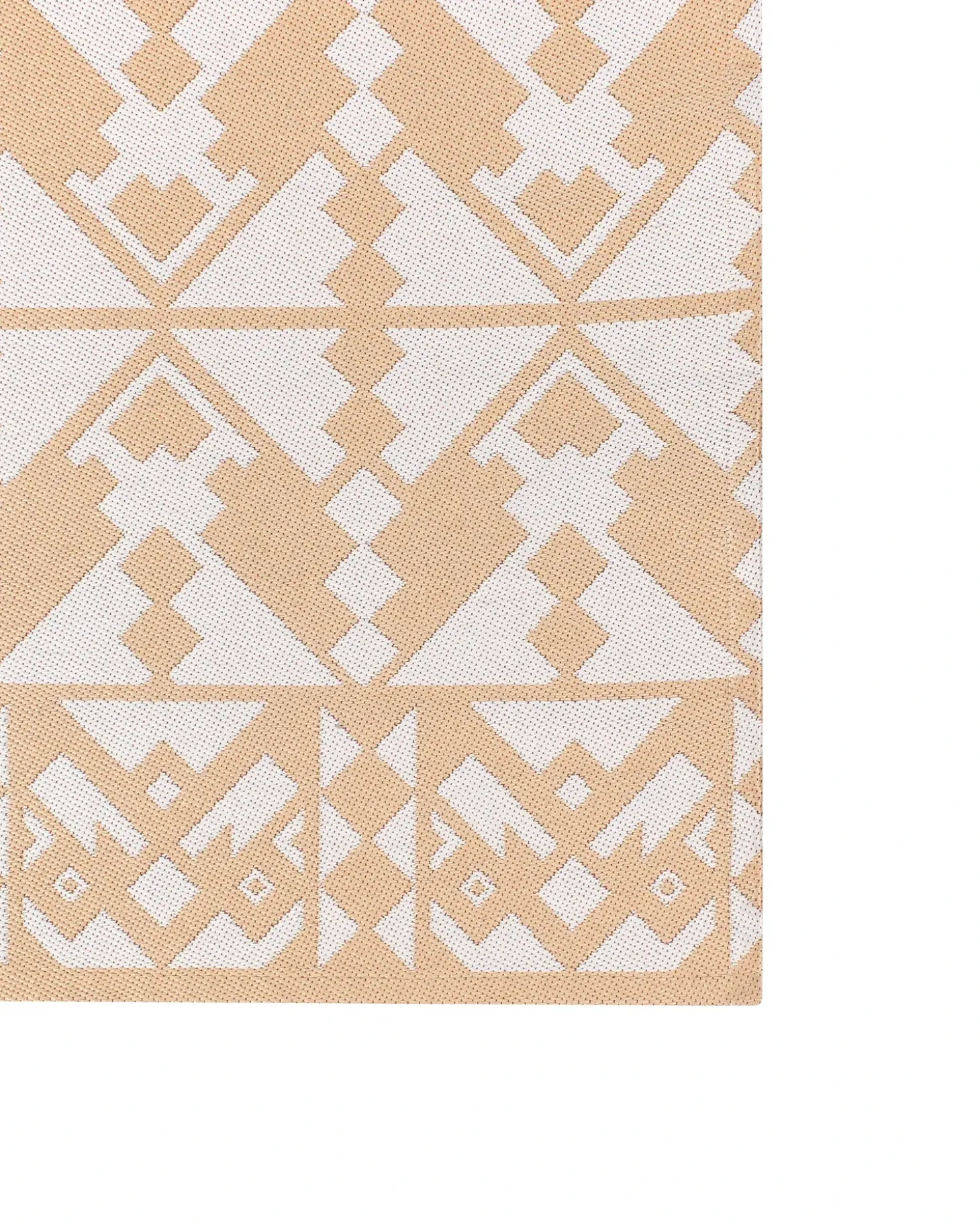 Udendørstæppe BALASORE Beige 80 x 150 cm
