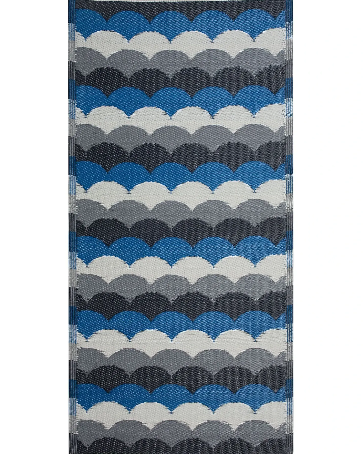 Udendørstæppe BELLARY Blå 90 x 180 cm
