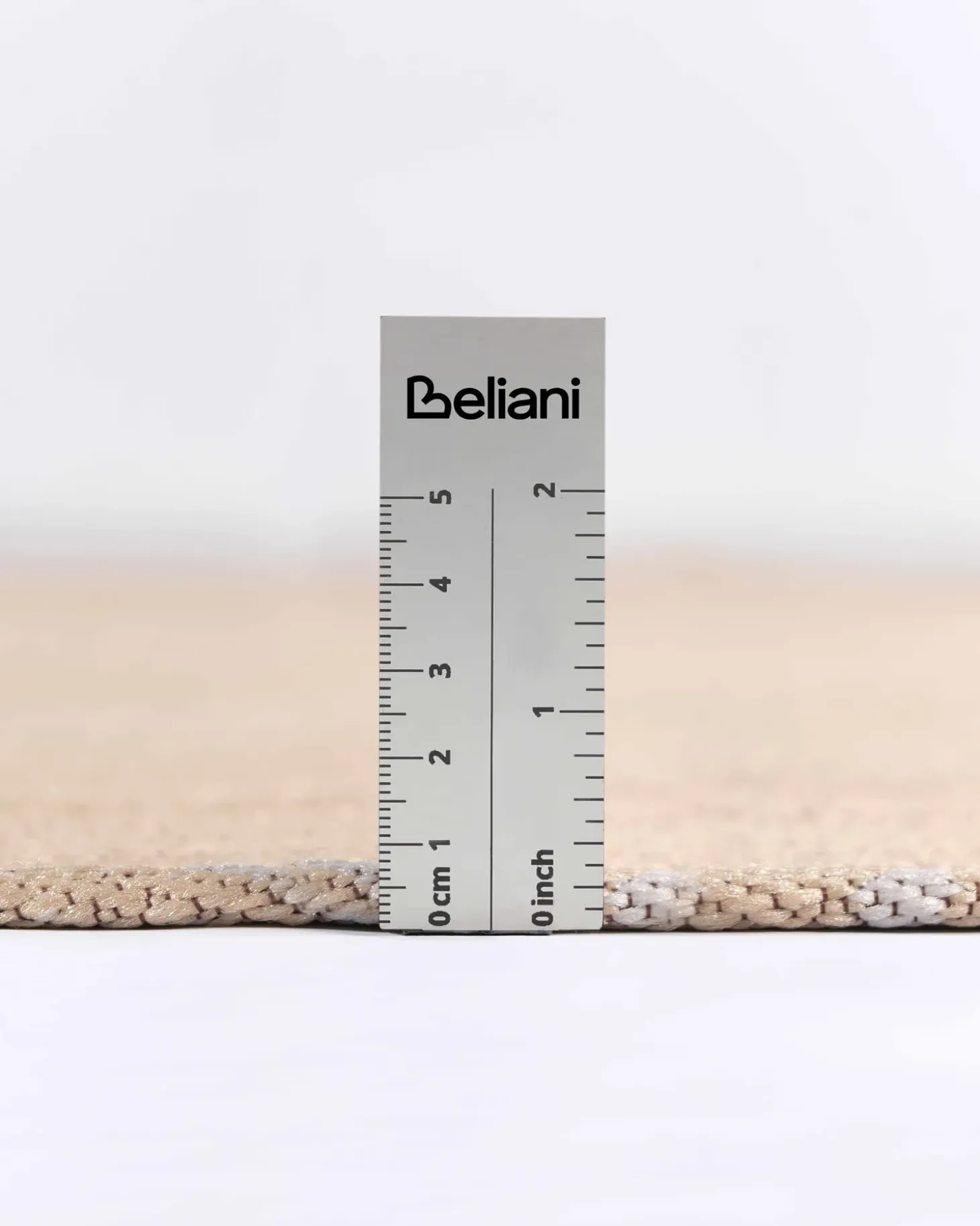 Udendørstæppe GWALIOR Beige ø 120 cm
