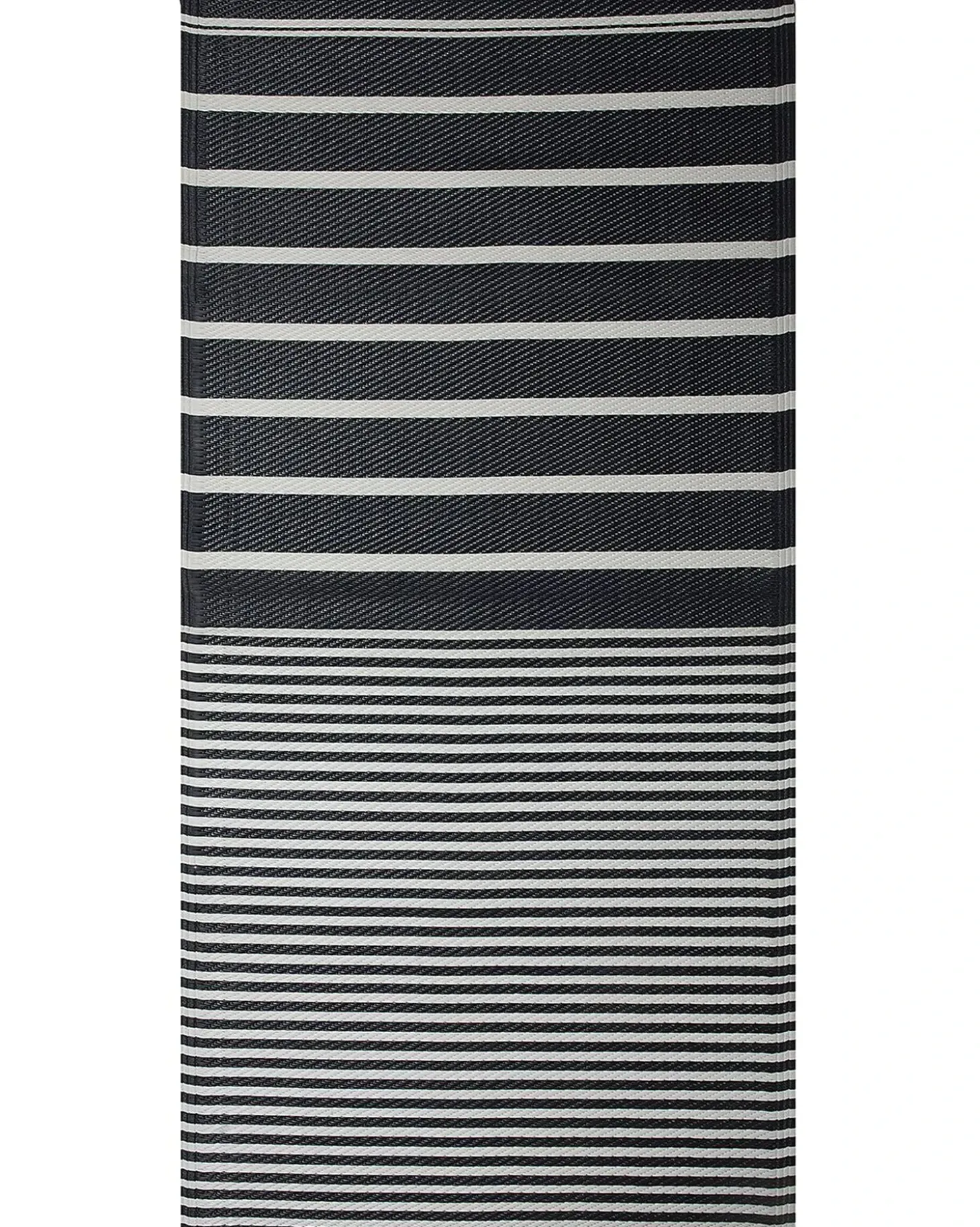 Udendørstæppe HALDIA Sort 90 x 180 cm