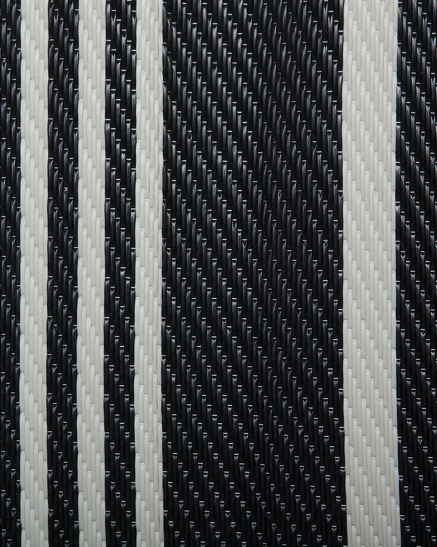 Udendørstæppe HALDIA Sort 90 x 180 cm