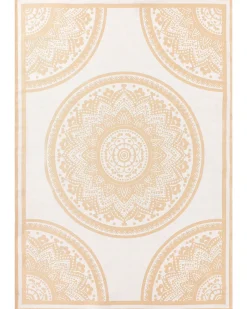 Udendørstæppe HUBLI Beige 160 x 230 cm