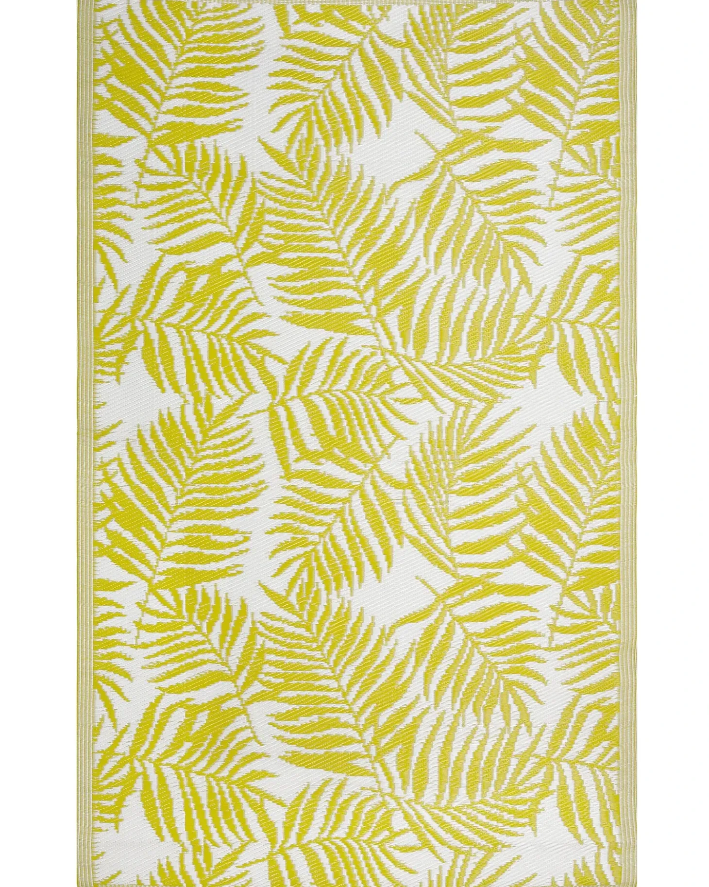 Udendørstæppe KOTA Gul 120 x 180 cm Kan vendes