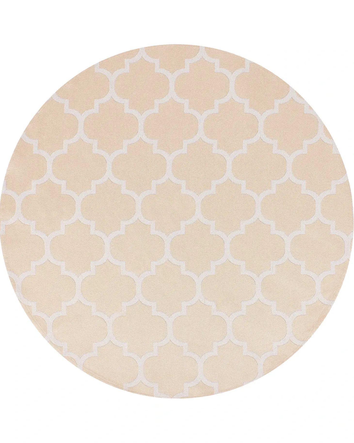 Udendørstæppe MOSORE Beige ø 120 cm