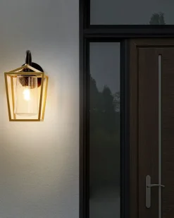 Udendørs væglampe ORDIE Guld
