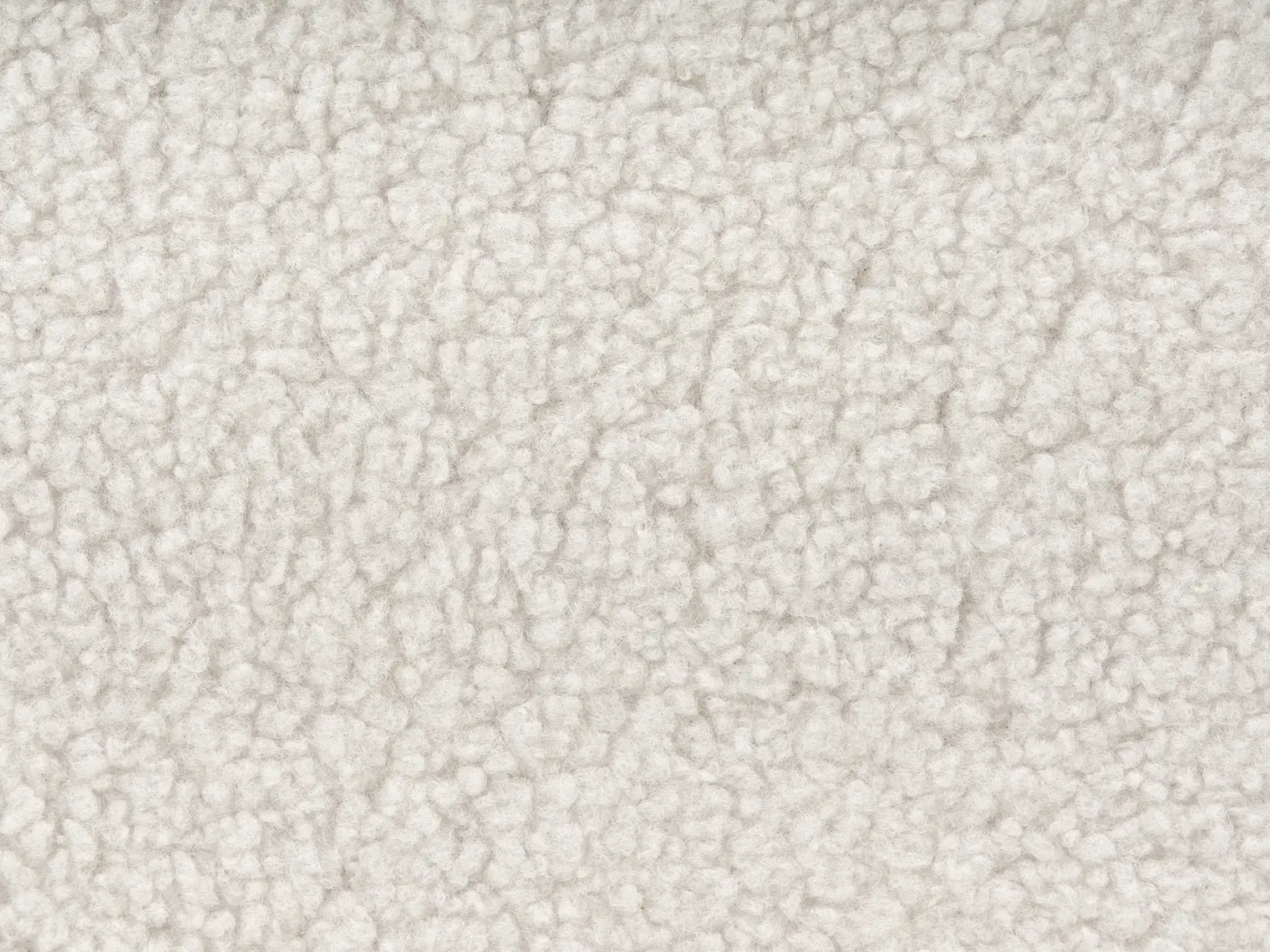 Udtræksseng Boucle ALBIAC 90 x 200 cm Hvid