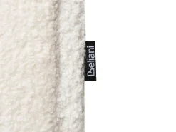 Udtræksseng Boucle EYBURIE 90 x 200 cm Lys Beige