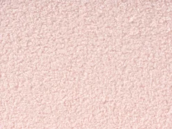 Udtræksseng Boucle GASSIN 90 x 200 cm Pastellrosa