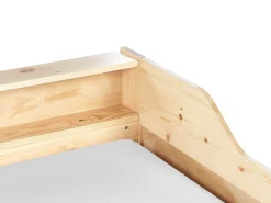Udtræksseng Fyretræ EDERN 90 x 200 cm Lysebrun