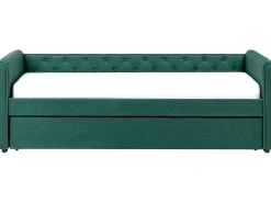 Udtræksseng LIBOURNE 90 x 200 cm Mørkegrøn