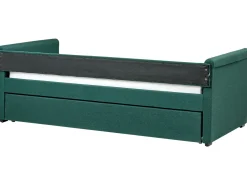 Udtræksseng LIBOURNE 90 x 200 cm Mørkegrøn