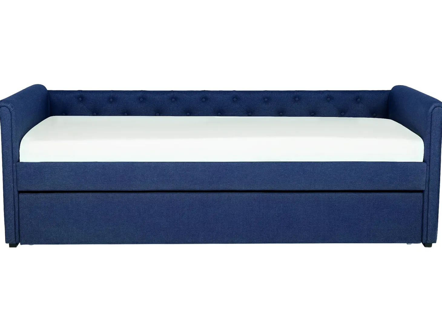 Udtræksseng LIBOURNE 80 x 200 cm Navy Blå