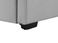 Udtræksseng MARMANDE 90 x 200 cm Lysegrå