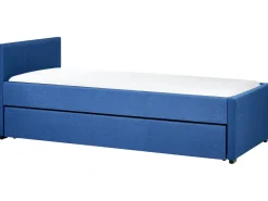 Udtræksseng MARMANDE 90 x 200 cm Navy Blå