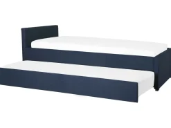 Udtræksseng MARMANDE 80 x 200 cm Navy Blå