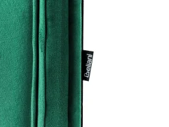 Udtræksseng Velour MONTARGIS 90 x 200 cm Smaragdgrøn