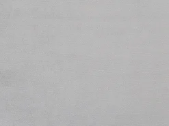Udtræksseng Velour TROYES 90 x 200 cm Lysegrå