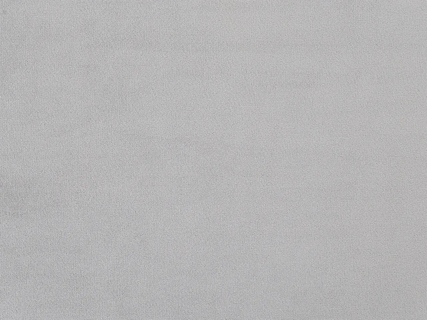 Udtræksseng Velour TROYES 90 x 200 cm Lysegrå