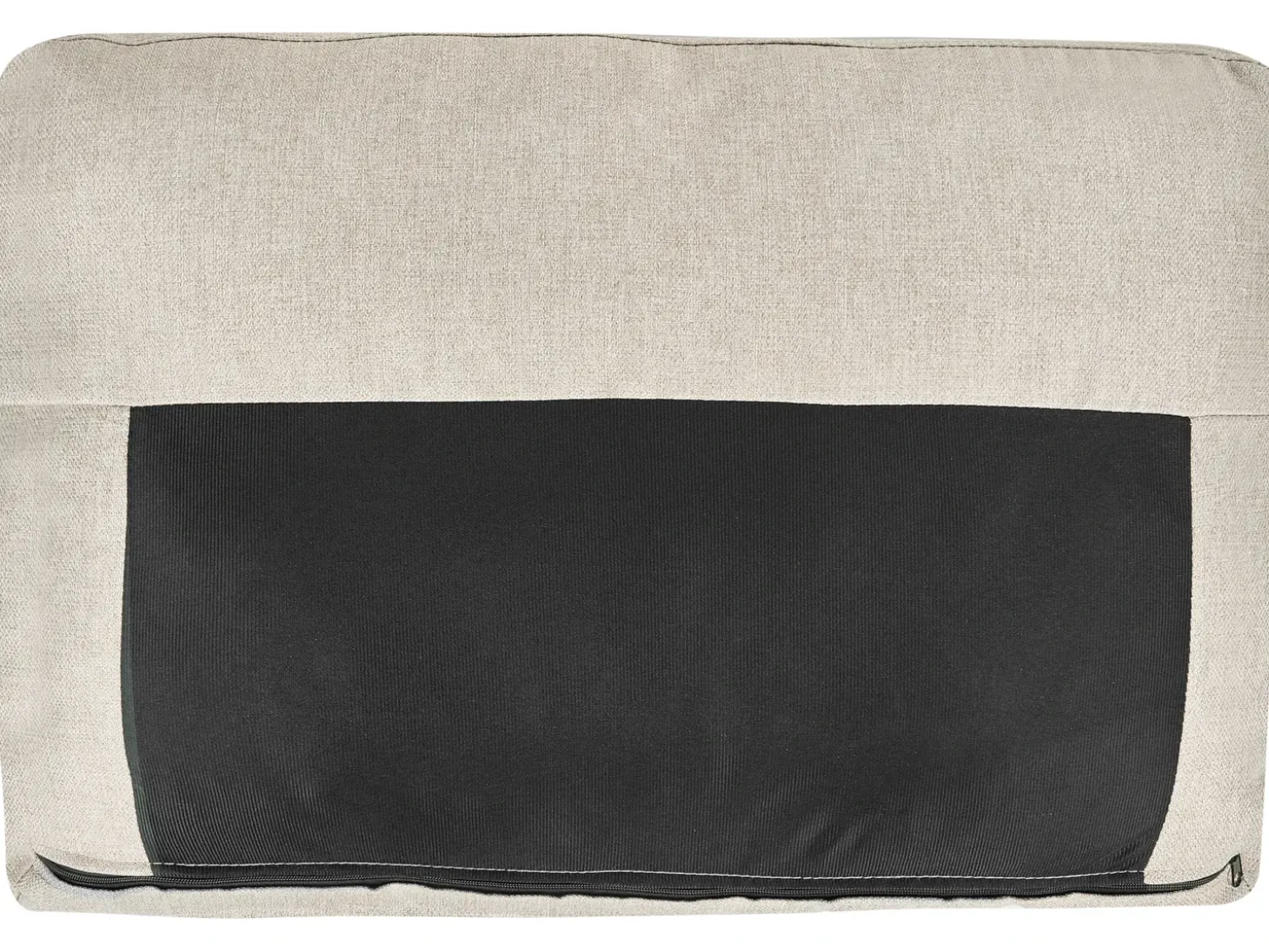 U-formet sovesofa 5 personers SOMMEN Lys Beige med opbevaring