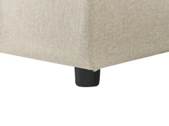 U-formet sovesofa 5 personers SOMMEN Lys Beige med opbevaring