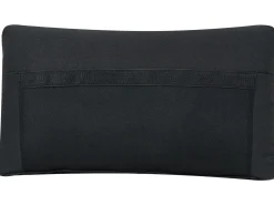 UNSTAD 4 personers Hjørnesofa modul Venstrevendt Sort med fodskammel