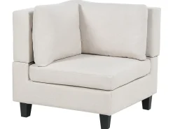 UNSTAD 4 personers Hjørnesofa modul Højrevendt Lys Beige