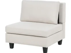 UNSTAD 4 personers Hjørnesofa modul Højrevendt Lys Beige