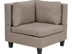 UNSTAD 3 personers Modulsofa Brun