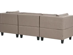 UNSTAD 3 personers Modulsofa Brun
