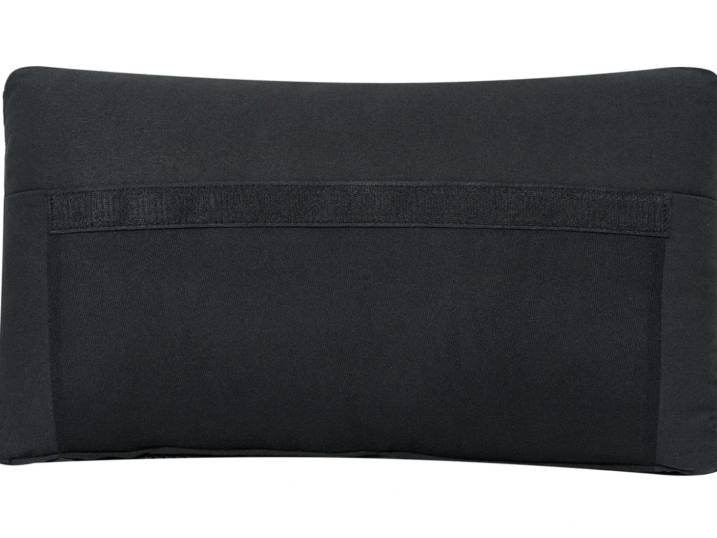 UNSTAD 5 personers U-formet modulsofa Sort med fodskammel