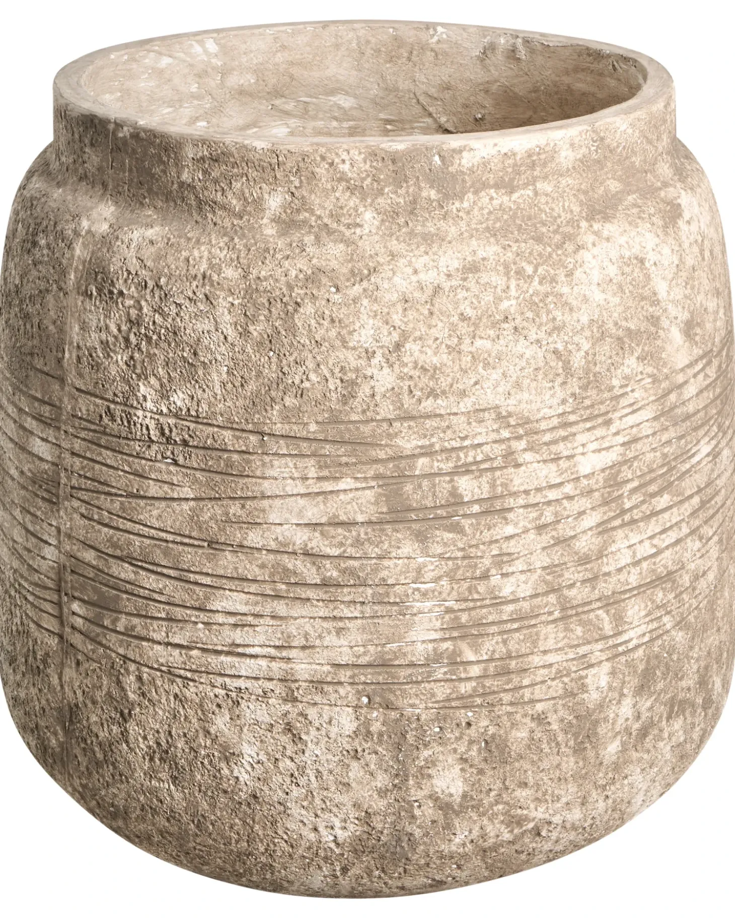 Urtepotte ARGOSTOLI 44 cm Beige