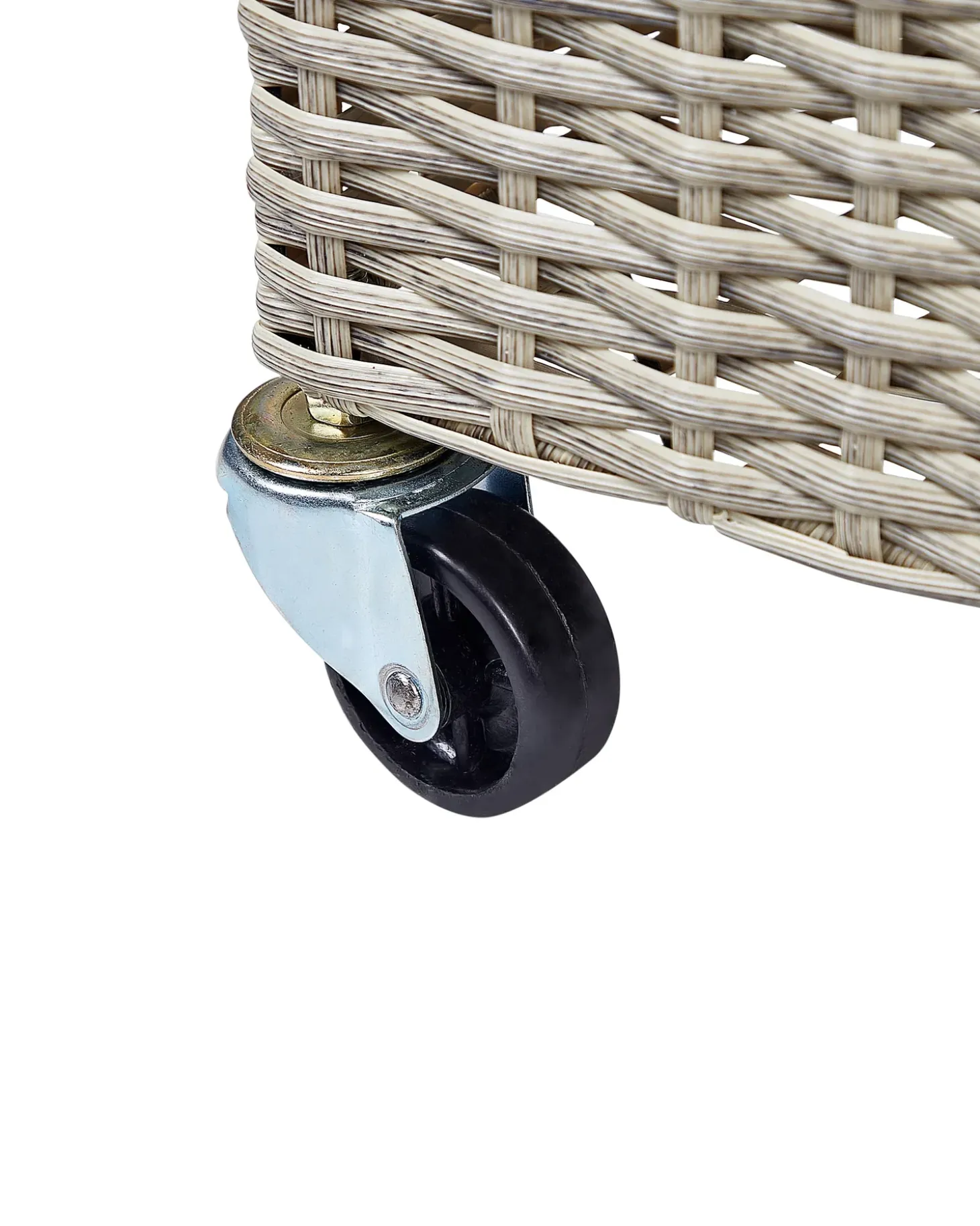 Urtepotte BELLIS 82 cm Lysebrun PE-rattan