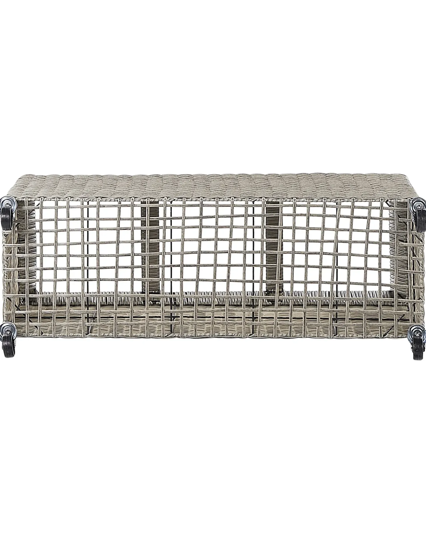 Urtepotte BELLIS 82 cm Lysebrun PE-rattan