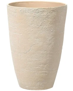 Urtepotte CAMIA 43 cm Beige