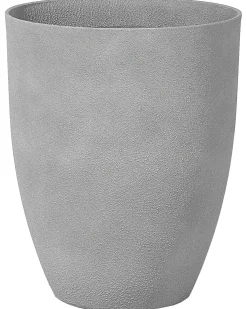 Urtepotte CROTON 43 cm Lysegrå