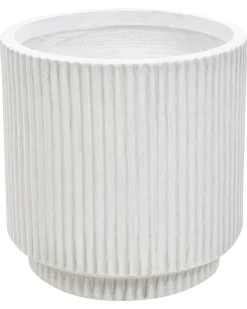 Urtepotte DARIA 24 cm Cremehvid