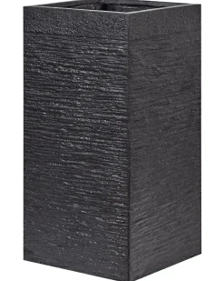 Urtepotte DION 40 cm Sort