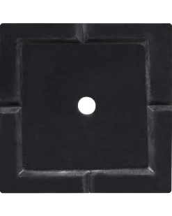 Urtepotte DION 40 cm Sort