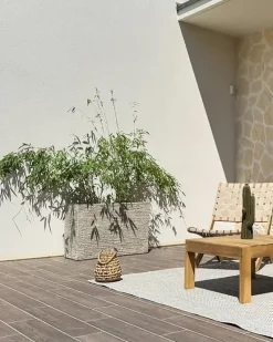 Urtepotte EDESSA 80 cm Lys Beige