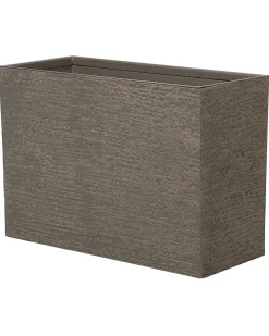 Urtepotte EDESSA 80 cm Mørkebrun