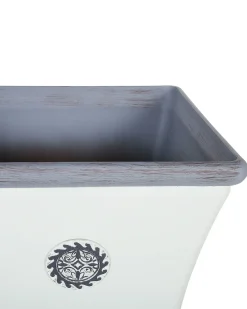 Urtepotte ELATEIA 43 cm Hvid