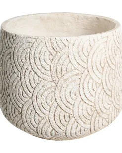 Urtepotte ERIROS 31 cm Lys Beige
