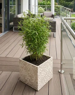 Urtepotte FEIYAN 44 cm Lys Beige