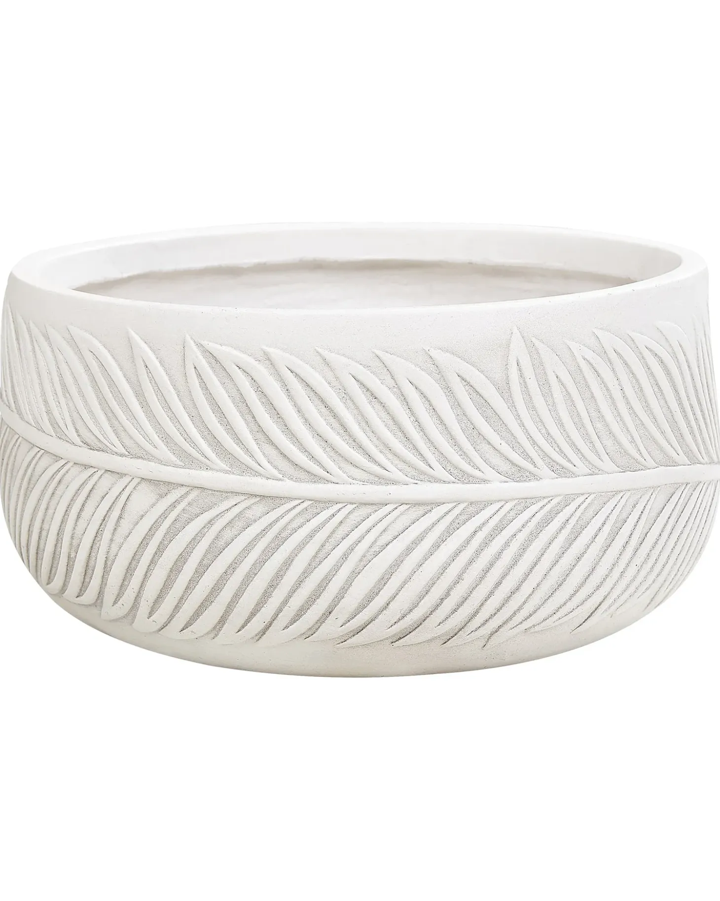 Urtepotte FTERO 35 cm Cremehvid