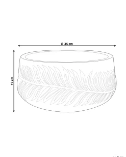 Urtepotte FTERO 35 cm Grå